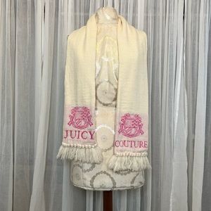 Y2K Juicy Couture Wool Scarf